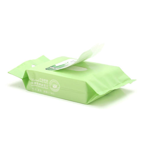 Aloe Vera Wipes Make UP Towel Cleansing