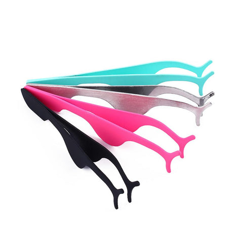 Eyelash Extension Curler Tweezers